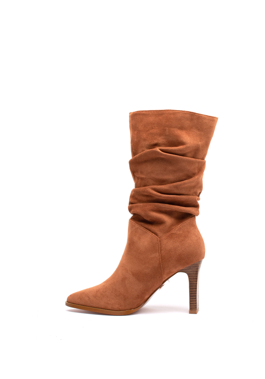 Una Healy Famous Star Heeled Boots, Hazel Wood Truffle