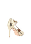 Una Healy Open Arms T-Bar Diamante Heeled Sandals, Bling Shimmer