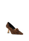 Una Healy Prison Blues Leopard Print Heels, Brown