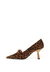 Una Healy Prison Blues Leopard Print Heels, Brown