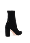 Una Healy Something Bad Faux Suede Heeled Boots, Vinyl