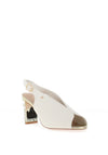 Una Healy Straight Line Diamante Block High Heeled Shoes, Nearly There