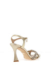 Una Healy Intodust Heeled Sandal, Gold
