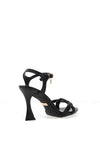 Una Healy Intodust Heeled Sandal, Black