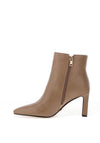 Una Healy Landslide Heeled Boot, Beige