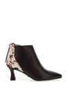 Una Healy Manchild Cow Print Ankle Boot, Brown