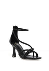 Una Healy Outlaw Heeled Sandal, Black