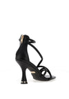 Una Healy Outlaw Heeled Sandal, Black