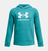 Under Armour Boys UA Rival Fleece Hoodie, Blue