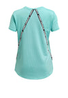 Under Armour Girls Knockout Short Sleeve Tee, Green