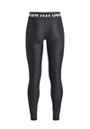 Under Armour Girls Amour Mesh Panel Legging, Black