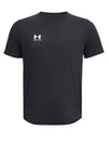 Under Armour Boys Challenger Training Tee, Black
