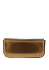 Unisa Deva Leather Metallic Clutch Bag, Bronze