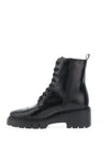 Unisa Juliet Leather Laced Military Boot, Black