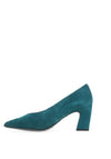 Unisa Kramp Pointed Toe Shoe, Dark Teal
