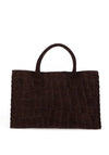 Unisa Animal Print Small Tote Bag, Brown