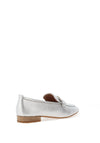 Unisa Baxter Chain Loafers, Silver