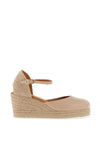 Unisa Caceres Espadrille Wedge Shoes, Skin