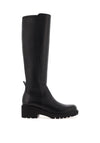 Unisa Jabilo Leather Knee High Boots, Black
