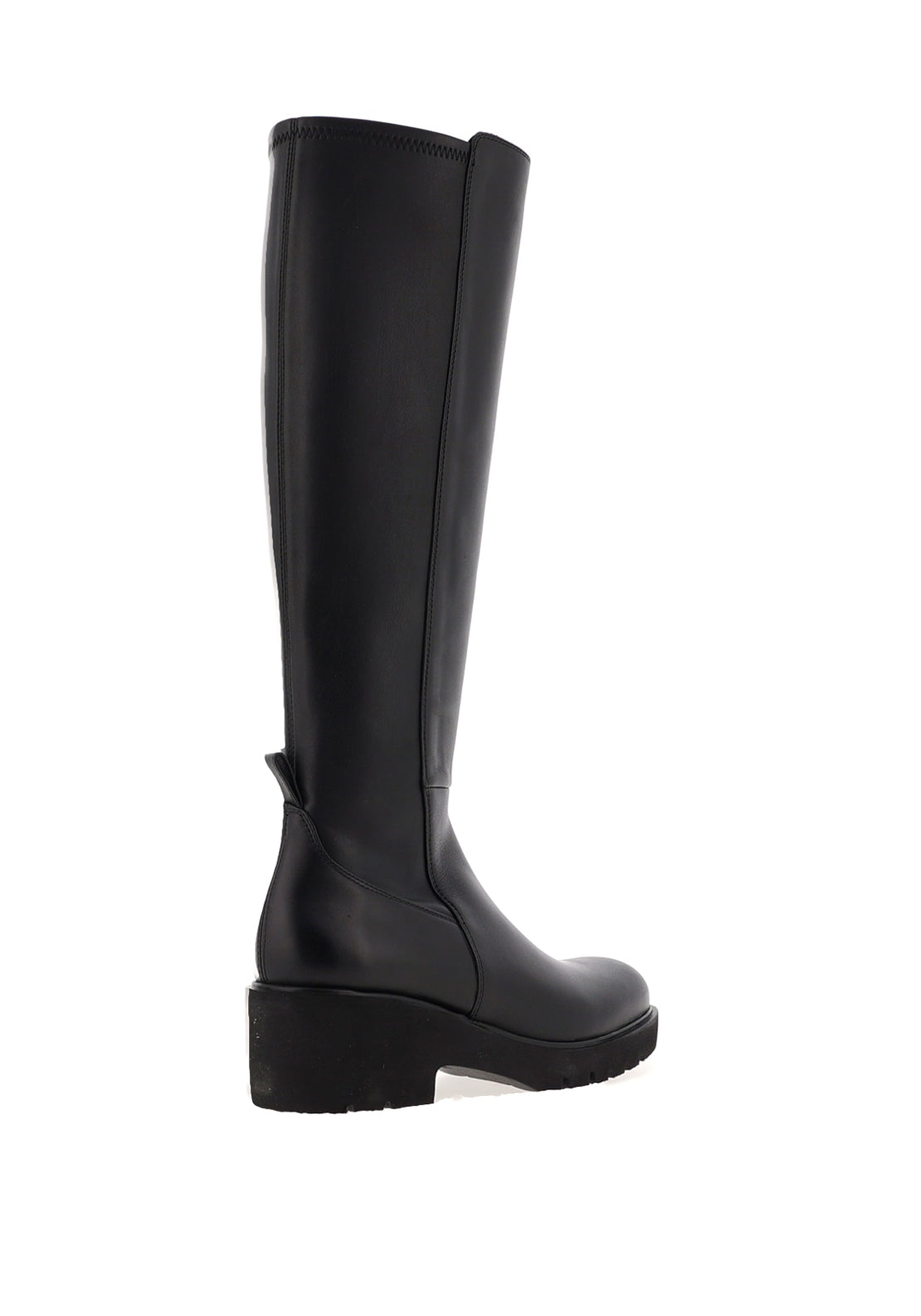 Unisa Jabilo Leather Knee High Boots, Black McElhinneys