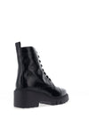 Unisa Juliet Leather Laced Military Boot, Abyss