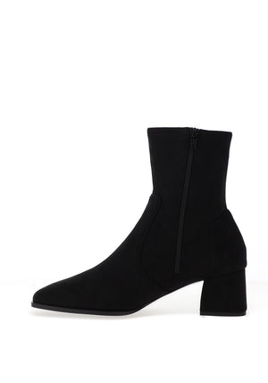 Unisa Lantos Square Toe Ankle Boots, Black