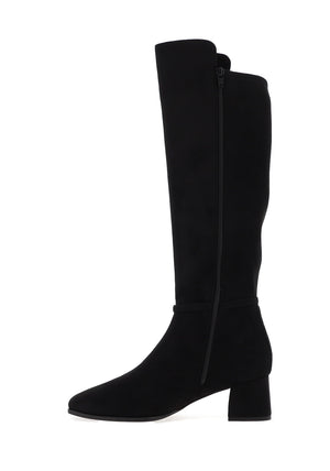 Unisa Lenz Soft Touch Knee High Boots, Black