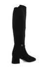 Unisa Lenz Soft Touch Knee High Boots, Black