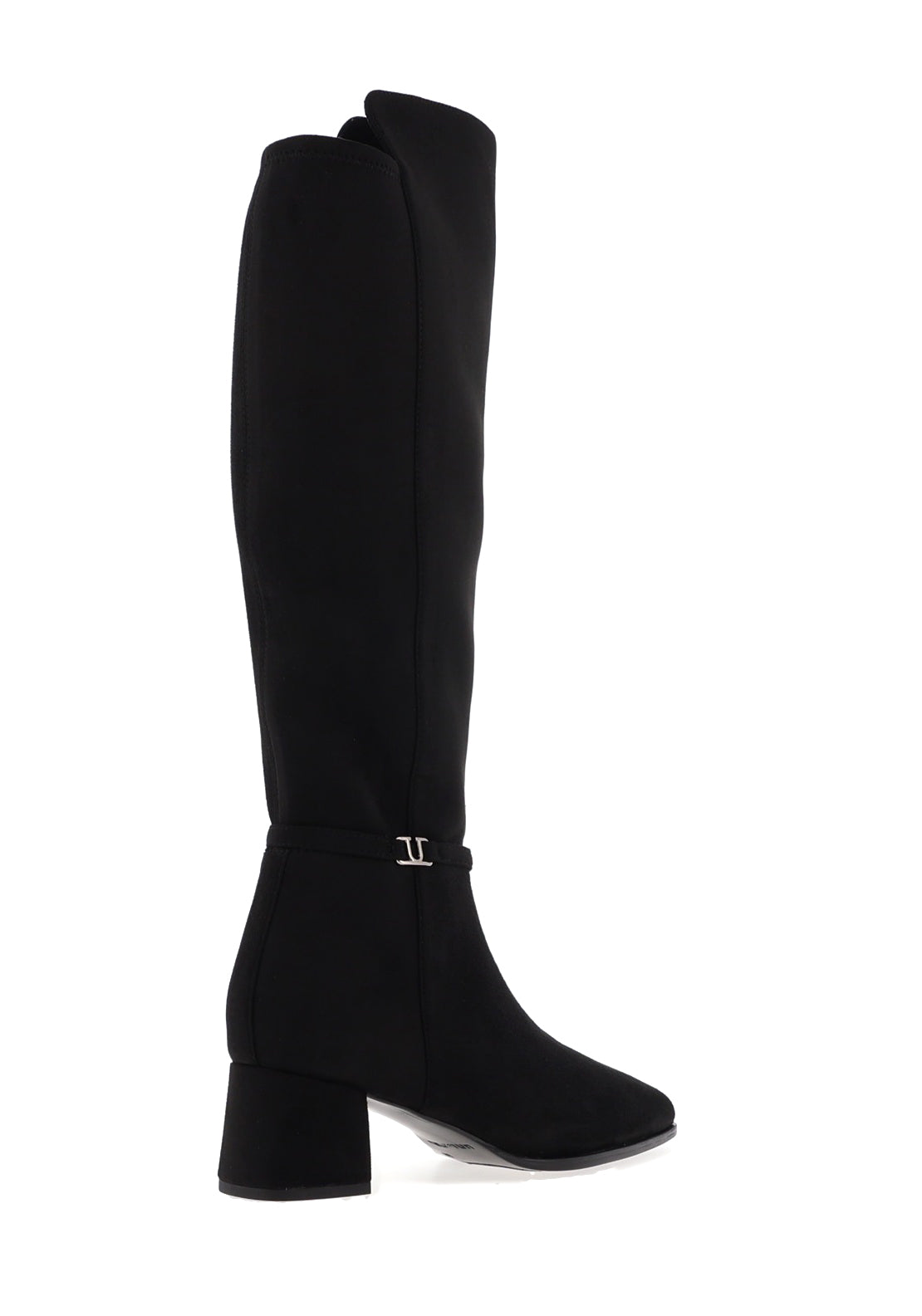 Unisa Lenz Soft Touch Knee High Boots, Black