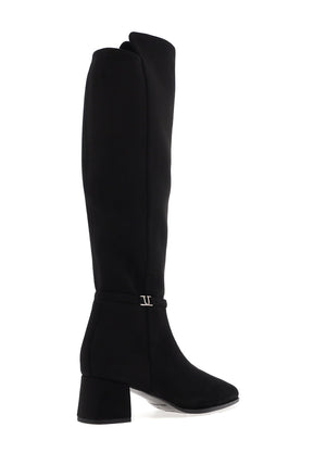 Unisa Lenz Soft Touch Knee High Boots, Black