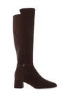 Unisa Lenz Soft Touch Knee High Boots, Brown