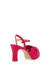 Unisa Onoa Twist Strap Platform Heeled Sandals, Pink