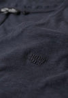Superdry Slub Embroidered V-Neck T-Shirt, Eclipse Navy