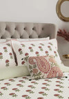 V&A Regal Marigold Duvet Set, White