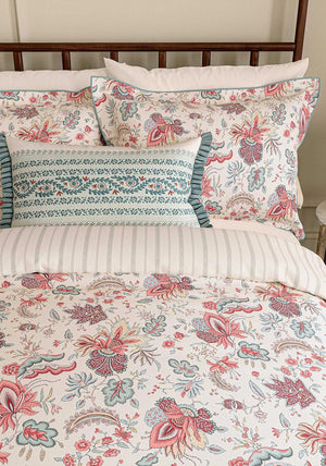 V&A Clintz Reverie Duvet Cover Set, Red
