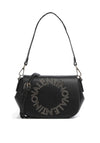 Valentino Pie Studded Shoulder Bag, Black