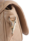 Valentino Ada Quilted Crossbody Bag, Beige