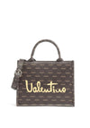 Valentino Shore Small Satchel Bag, Cuoio Multi