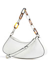 Valentino Bercy Faux Leather Crossbody Bag, White