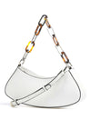 Valentino Bercy Faux Leather Crossbody Bag, White