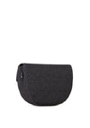 Valentino Bigs Denim Saddle Bag, Denim Black