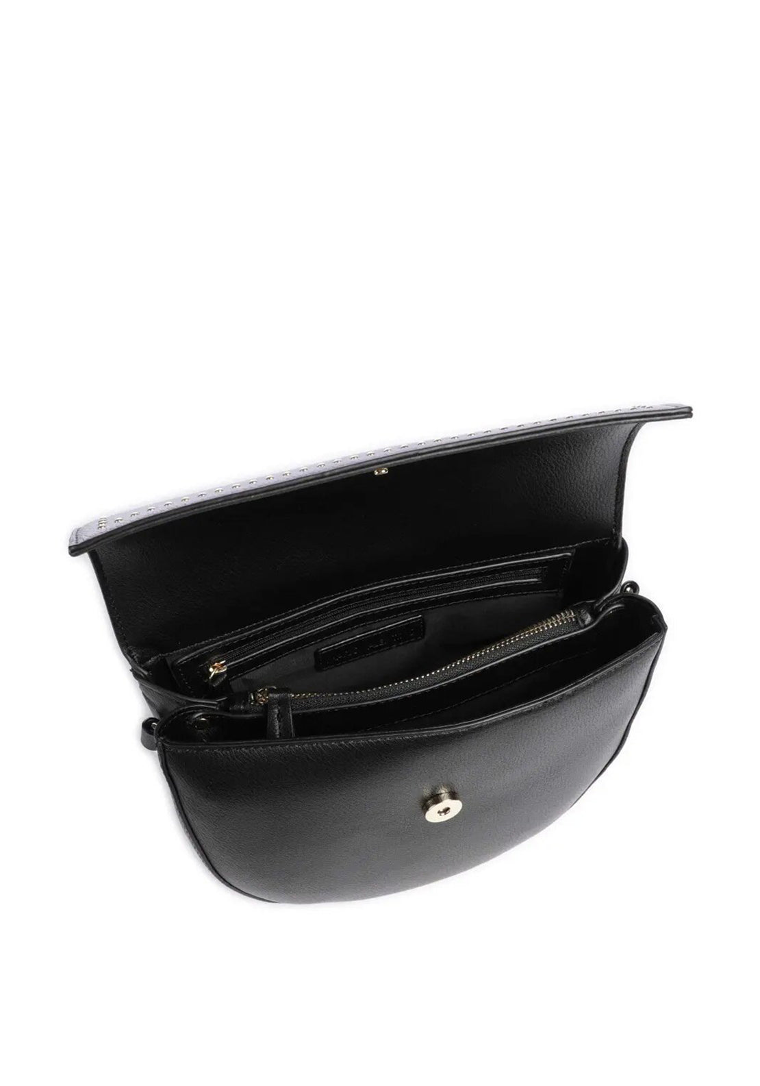 Valentino Bigs Studded Crossbody Bag, Black