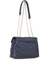 Valentino Privilege Tassel Detail Shoulder Bag, Navy