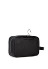 Valentino Efeo Pebbled Effect Wash Bag, Black