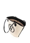 Valentino Covent Extra Large Tote Bag, Beige & Black