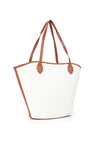 Valentino Covent Large Shopper Tote Bag, Cream and Tan