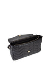 Valentino Petal Re Quilted Crossbody Bag, Black