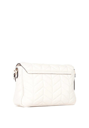Valentino Petal Re Quilted Crossbody Bag, Beige