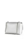 Valentino Divina Box Flap Over Mini Bag, Silver