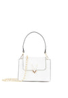 Valentino Queens Mini Crossbody Bag, White